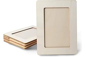 Bright Creations Wooden Picture Frames for 4 x 6 Inch Photos