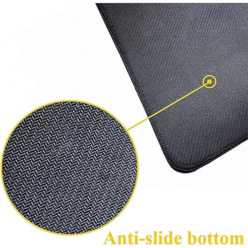 Image of Printed Gaming Mousepad - Premium Stitched Edges, Smooth Surface,Size 11x23 inches, Non-Slip Rubber Base - Ideal for Office & Gaming Setup (Vintage Japanese Ocean Wave Sunrise)