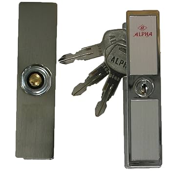 Amazon | ALPHa 引戸用取替錠 5056-AL 3706600 | 補助錠・錠前