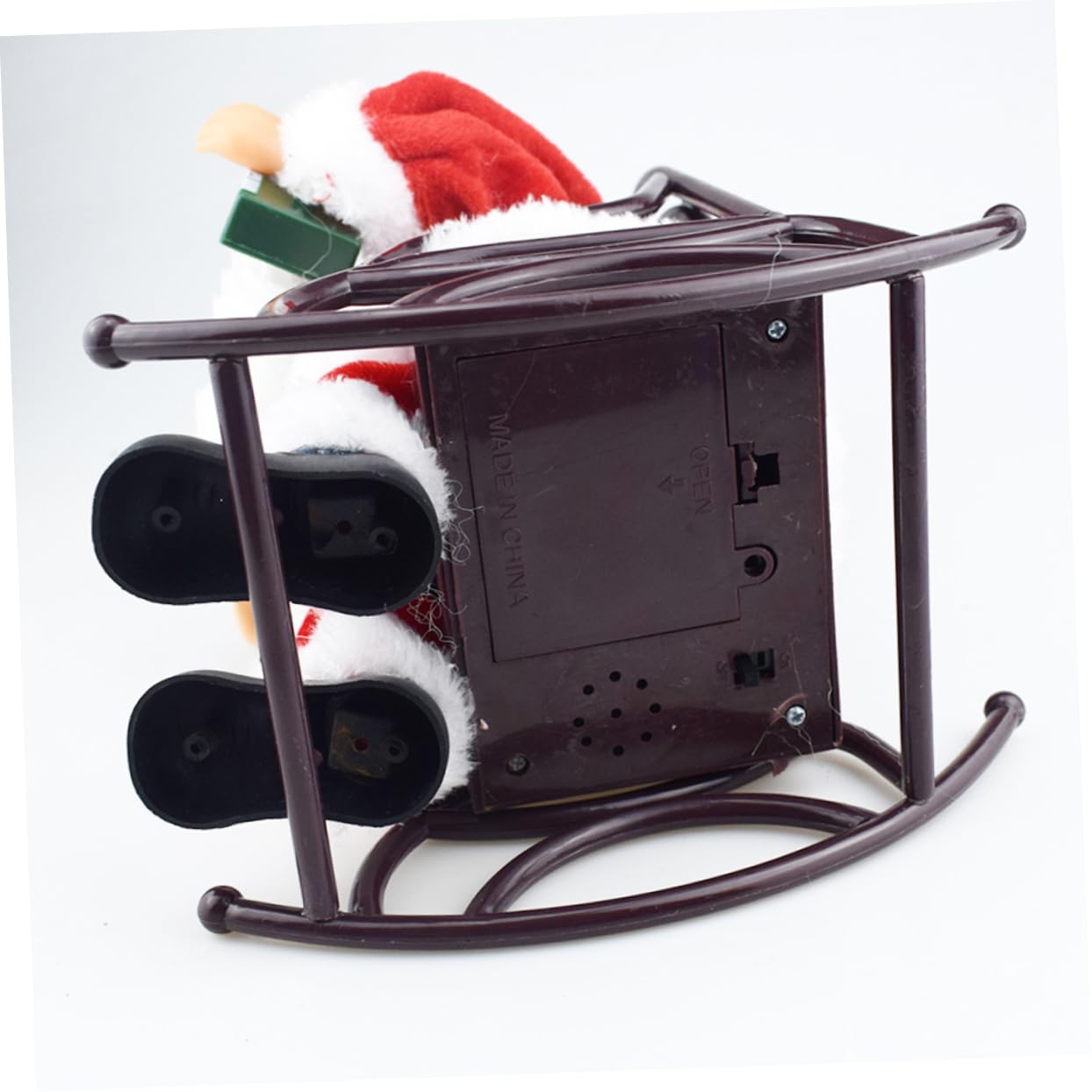 TOPBATHY 1 Pc Juguete De Papá Noel Decoración Papá Noel Eléctrico Juguete Musical De Navidad Juego Infantil Felpa Juguetes Componente Electrónico con Música Niño Manejar