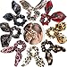 Produktbild REYOK 8 Stück Haargummis Bowknot Haargummis Hasenohren Haargummis Satin Seide elastische Haarbänder Pferdeschwanz Inhaber Haargummis Vintage Haarschmuck für Frauen Mädchen