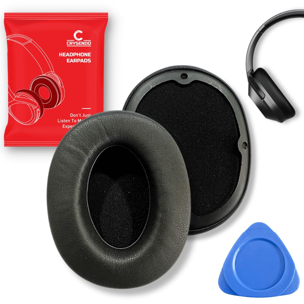 Crysendo Headphone Cushion for Boat Nirvana 751 ANC Headphone | Replacement Ear Cushion Foam Cover Ear Pads Soft Cushion | Protein Leather & Memory Foam Earpads (Black)-image-49