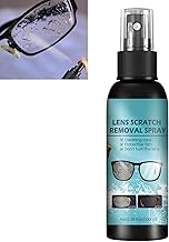 Eyewear Lens Cleaner Spray,Glass Repair Liquid,Lens Cleaner Liquid,Glasses Cleaning Spray,Lens Scratch Removal Spray 100ML