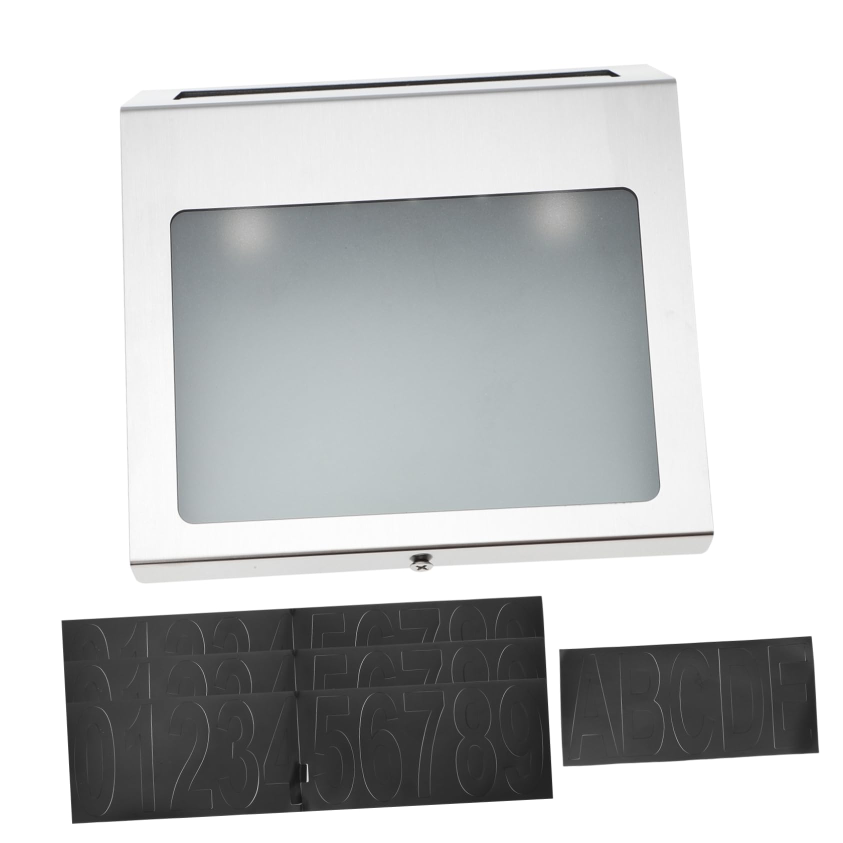 NUOBESTY Lampada Solare Per Numero Civico Luce Solare Per Targa Porta Di Per Targa Porta Led Per Resistente Alle Intemperie Facile Da Installare