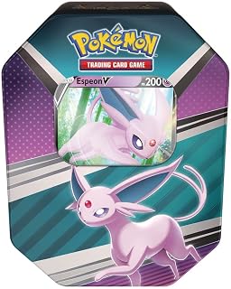 Lata Pokémon Heróis V Espeon V, Cor: Estampado - Copag