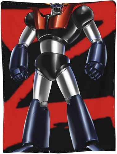 Miniatura 9 de Mazinger Z - Manta de franela súper suave de microforro polar ultrasuave para sofá, cama, sofá, viajes, campamento, 50 x 40 pulgadas