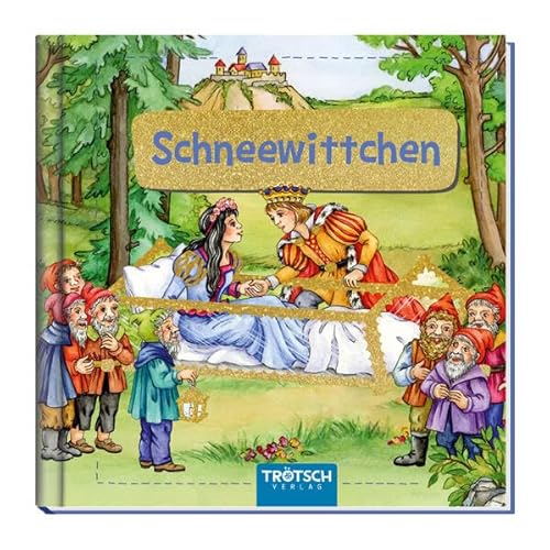 Preisvergleich Produktbild TRÖTSCH - Mein klitzekleines Kinderbuch "Schneewittchen" / Handliches Märchenbuch über Schneewittchen. Bilderbuch mit liebevollen Illustrationen und detailreichen Szenen / Ab 3 Jahren