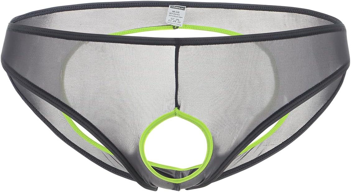 Mens Sexy Thong Underwear Low Rise G-String Bulge Enhancing Sport Underwear JockStrap