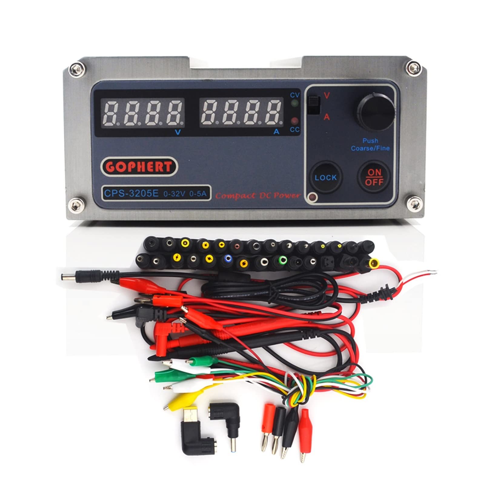 CPS-3205E. Precyzyjny kompaktowy cyfrowy regulowany DC. Zasilacz OVP/OCP/OTP Niska moc 3. 2V5A -230V 0,01V / 0,01A + 38 Powszechnie stosowane