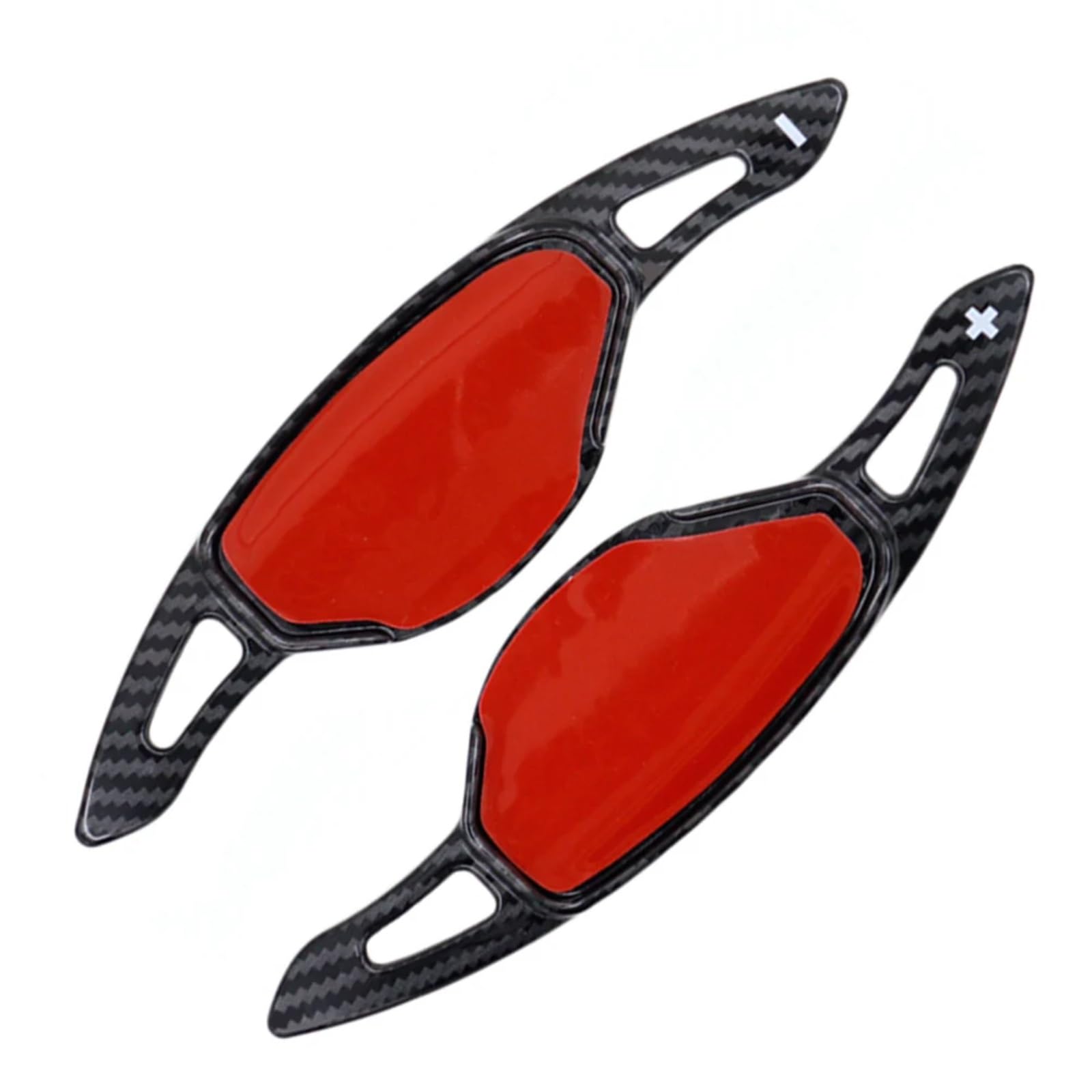WSDERUB Compatible with Nissan for Rogue 2021 2022 2023 1Pair ABS Car Steering Wheel Shift Paddle Extension Sticker Interior Accessories(Forged Pattern)