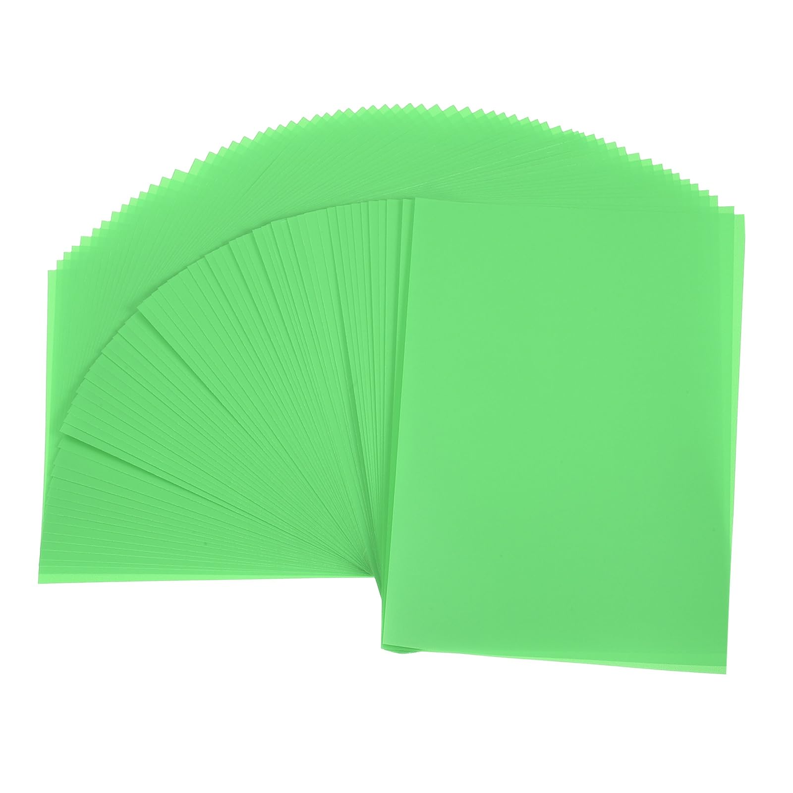 PATIKIL 27.9x21.6cm Vellum Paper, 80 Pcs Printable Tracing Paper, Translucent Vellum Sheets Jackets Tracing 100g for Invitations Belly Bands Envelope Gift Drawing Sketching,Green
