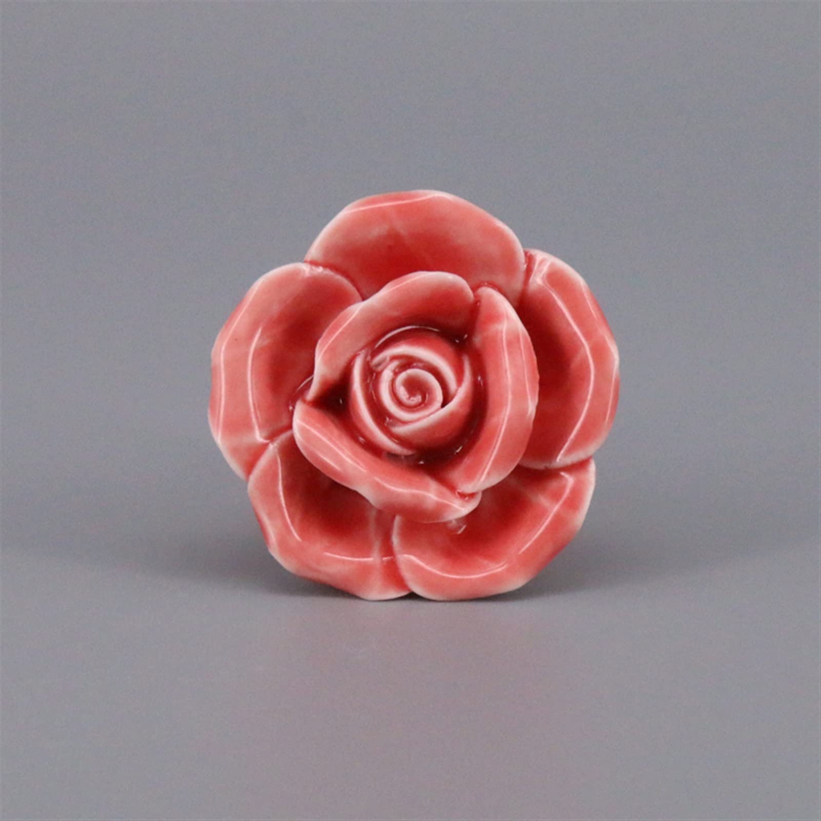 Poignées de porte de placard en céramique rose ergonomiques x4 NALsa