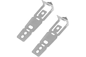 2 Pcs Universal Dishwasher Mounting Bracket. Quartz Countertop Install Clips Under Counter...