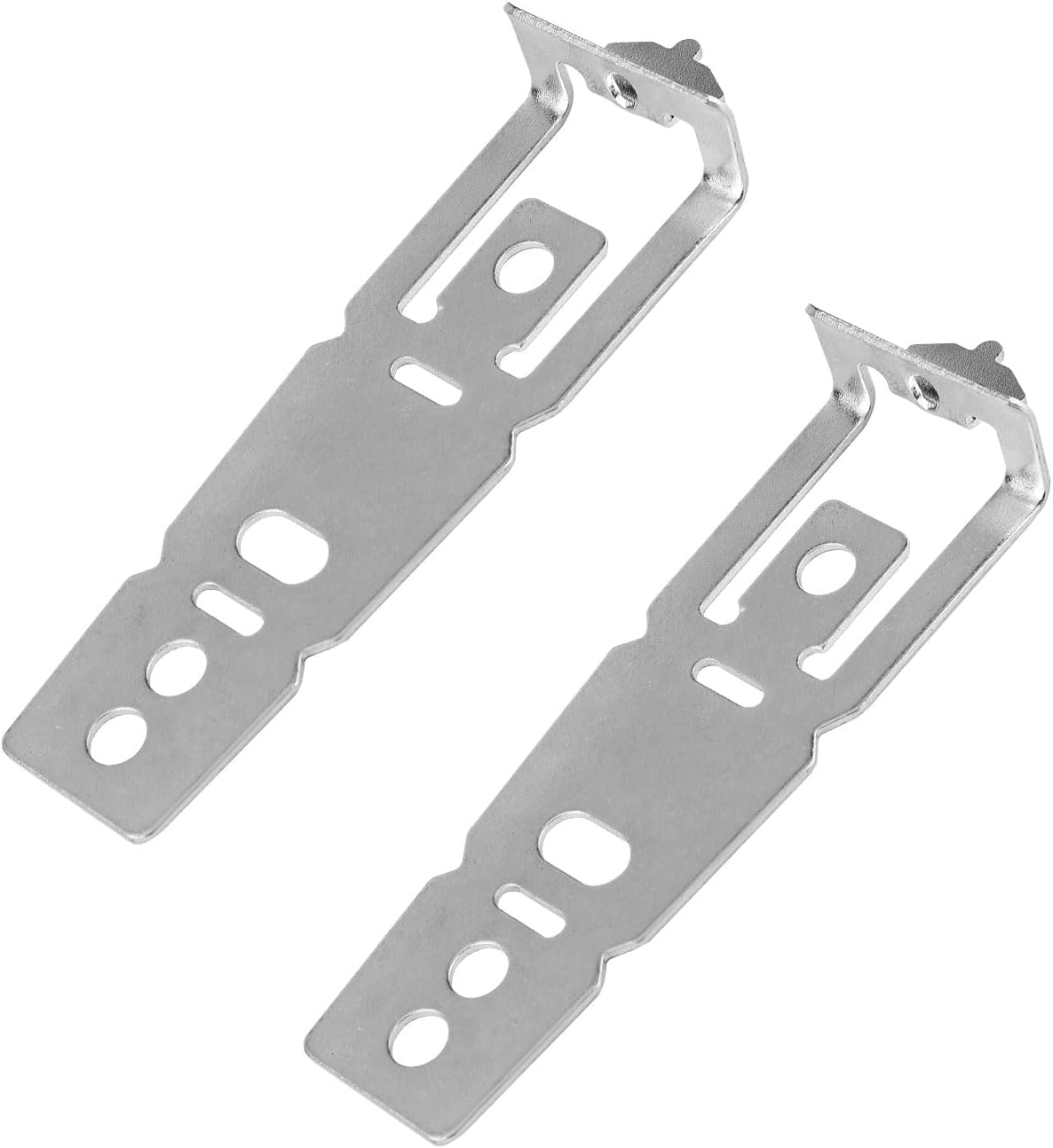2pcs Dishwasher Mounting Fastening Bracket, WD01X27759 Dishwasher Mounting Clips