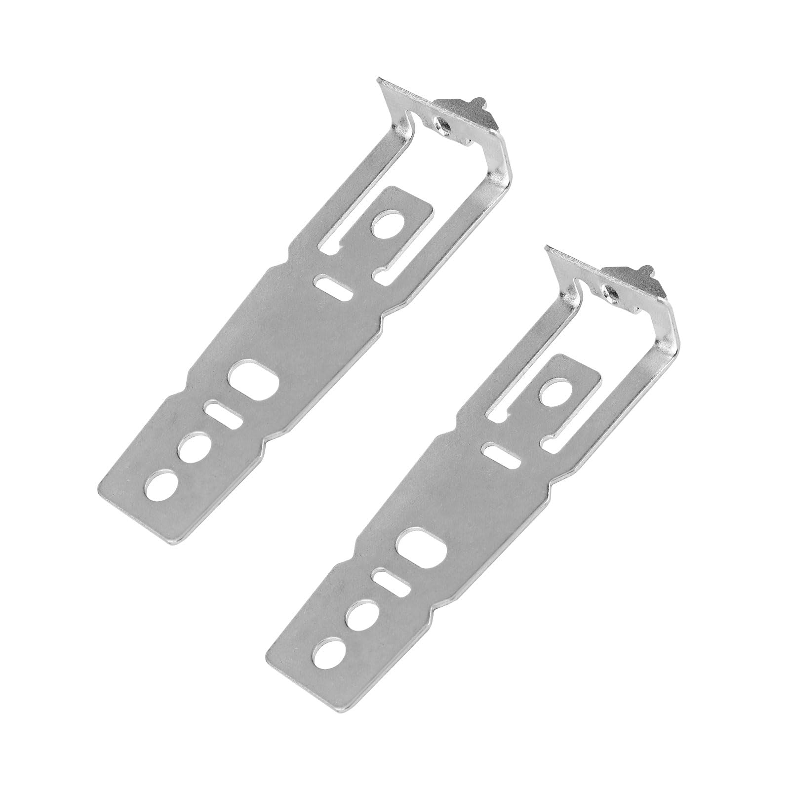 NQEUEPN2pcs Dishwasher Mounting Brackets, Stainless Steel, Compatible with GE, Silver, 2 Pack