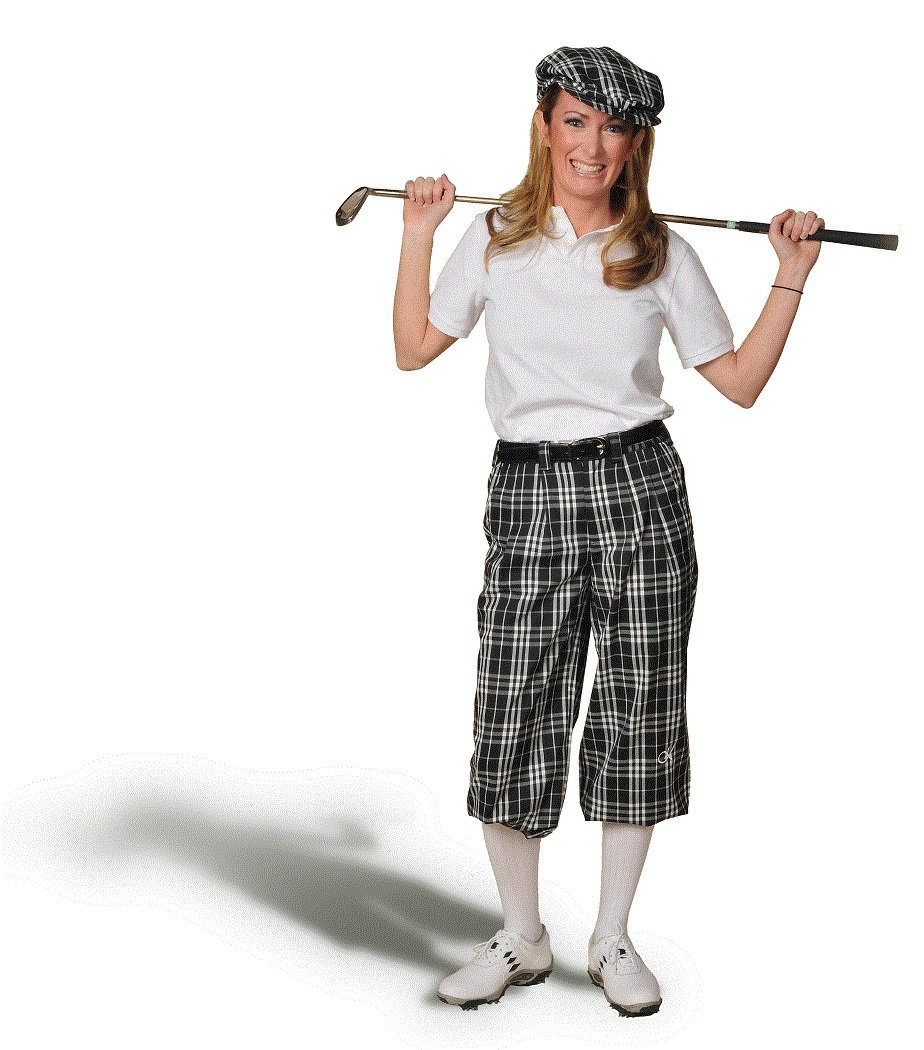 Kings Cross KnickersWomen's Royal Troon Check Golf Knickers