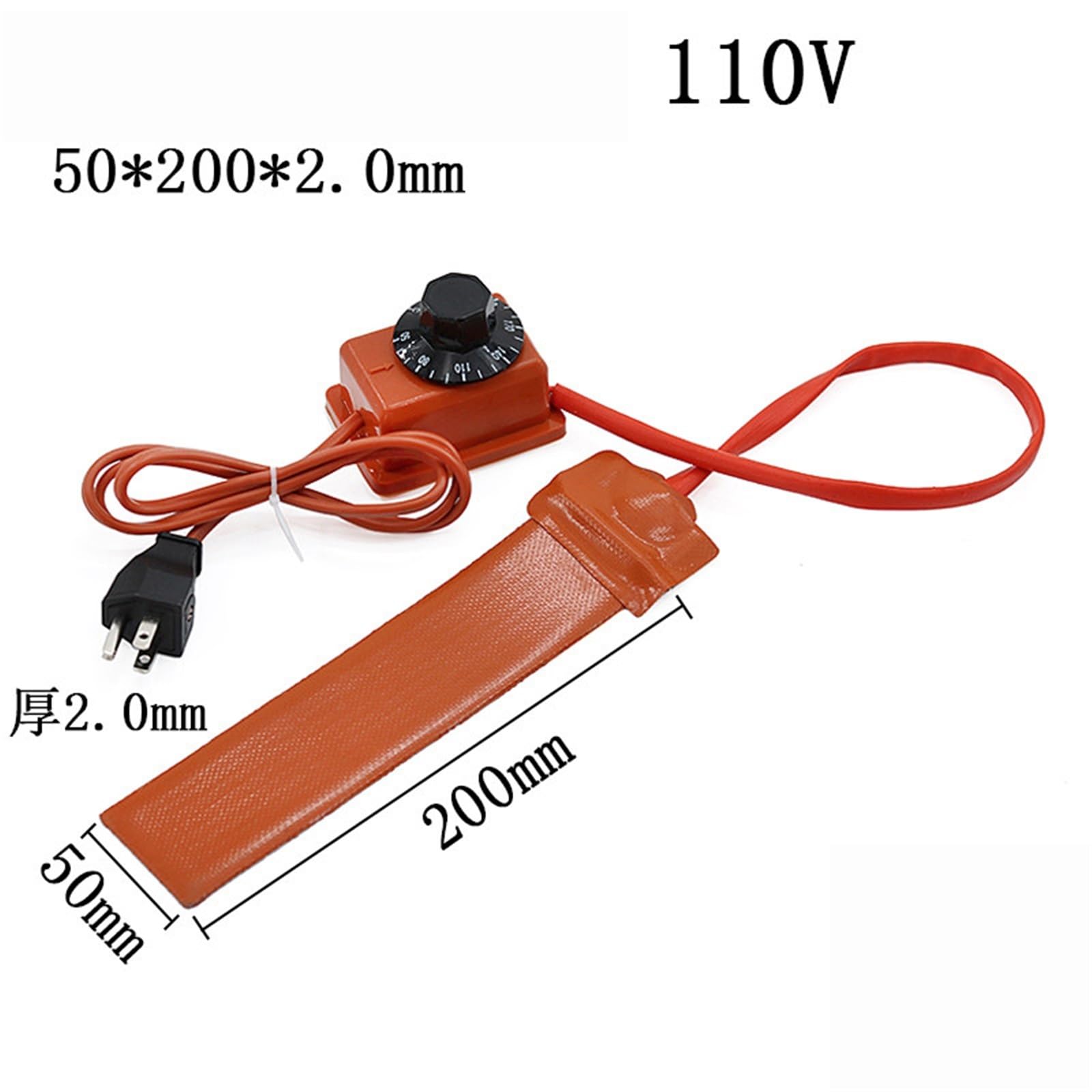 50 * 200 Podstrunnica Gitary Podgrzewana Podkładka Klejąca Narzędzie Do Naprawy Gięcia Demontaż I Wymiana Mostka Tuner Gitary(110V)