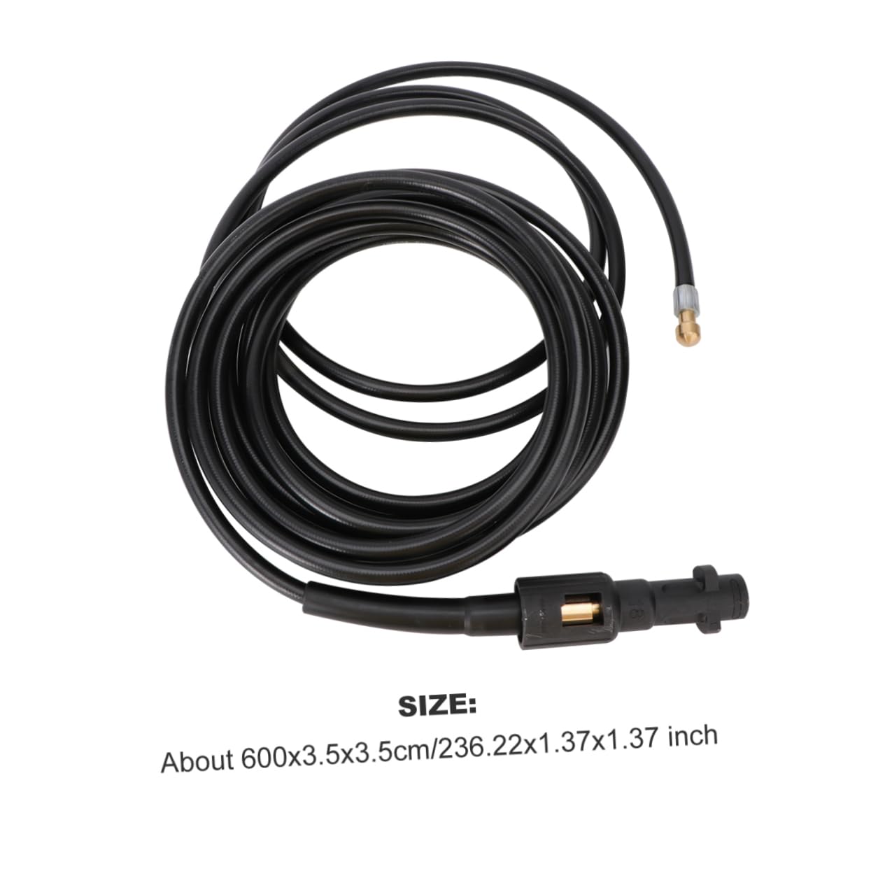 balacoo 6m High Pressure Washer Sewer Cleaning Hose Drain Cleaning Hose Power Washer High Pressure Hose Easy to Slide into