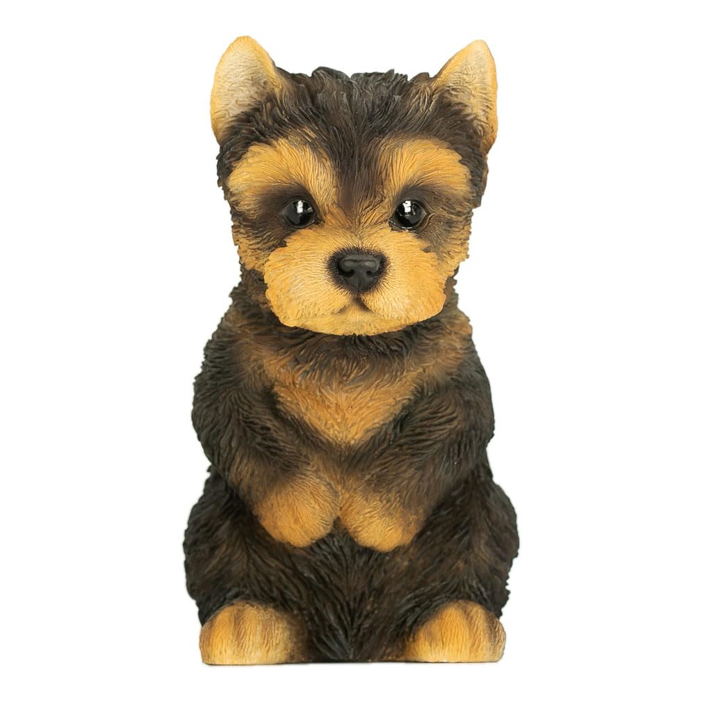 デバリエ ca168【正規品】犬の置物 ヨークシャー レジン製 ギフト 最適なプレゼント