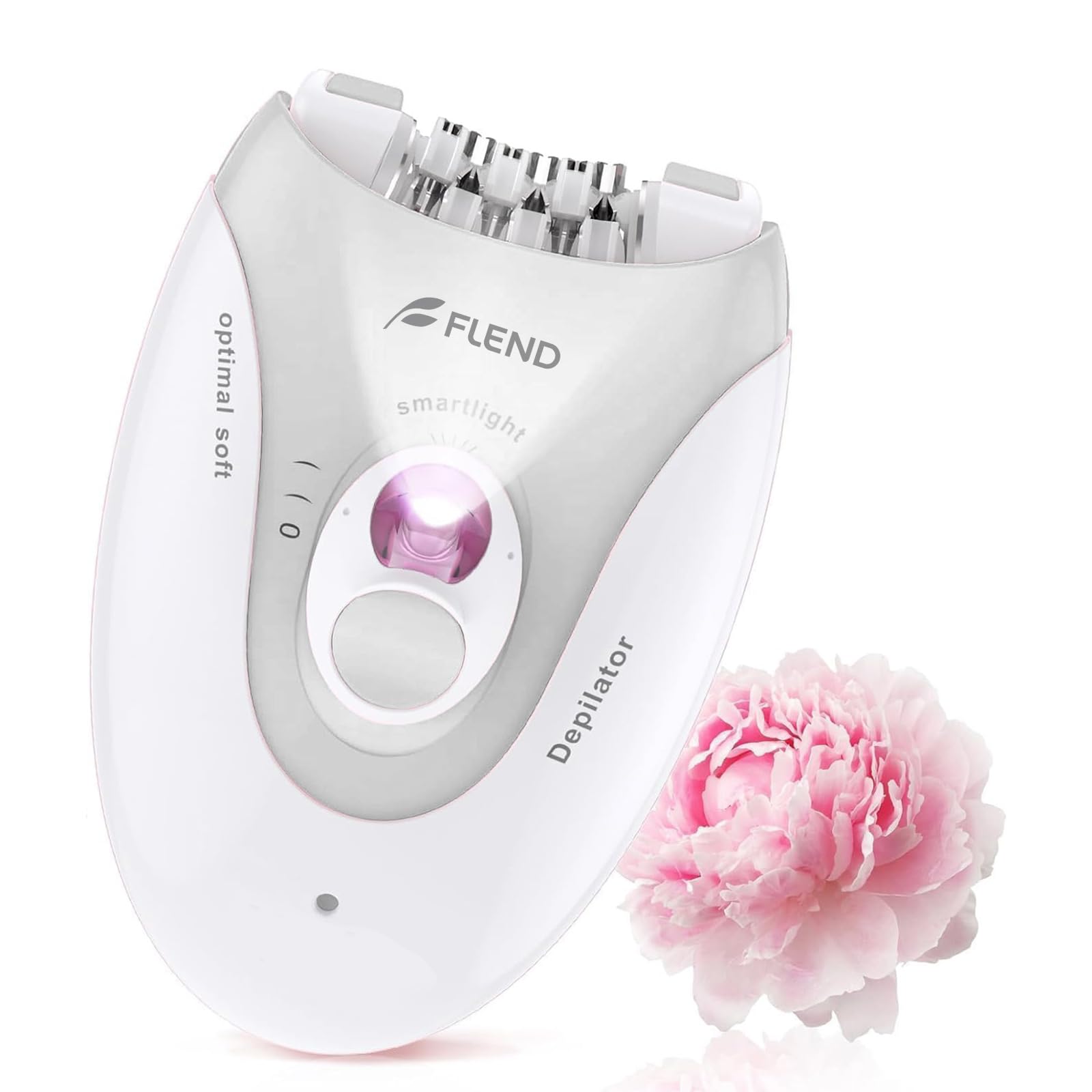 Epilator Epilator for Women Facial Hair Removal for Women Rechargeable 2 Speeds Hair Removal Device with 36 Tweezers