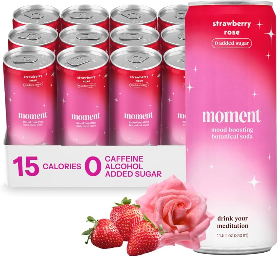 Amazon.com : Moment Botanical Soda Soft Drink (Shark Tank