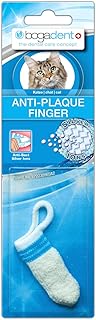 Bogadent bogar, Anti-Plaque Finger, Zahnbürste Katze, Mit patentierter Silberionen-Technologie, Fingerförmige Katzenzahnbürste, Katzen-Zahnpflege, Katzenzubehör, 1 Stück product image
