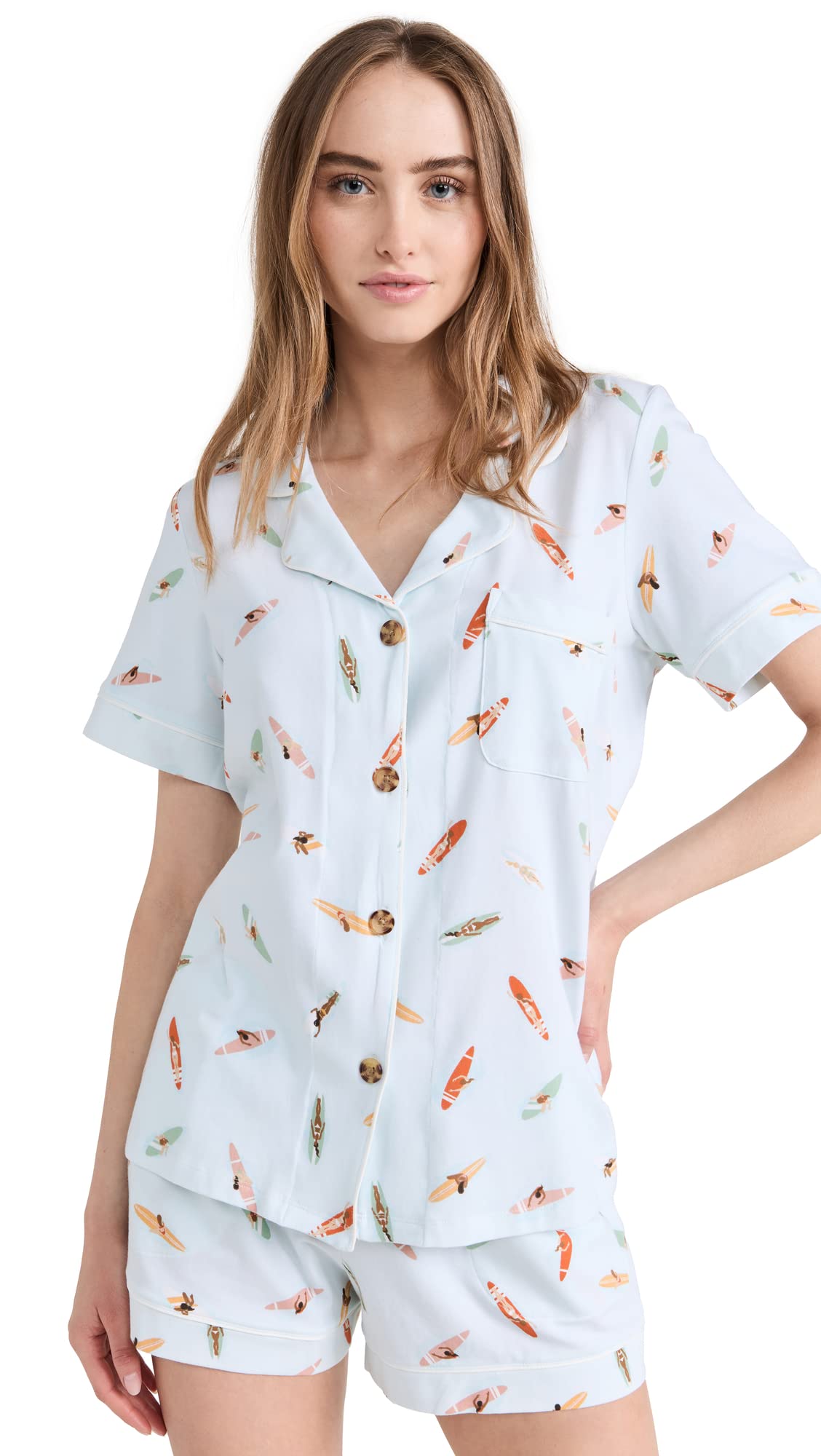 BedHead PajamasWomen's WMS Boxer Short Sleeve PJ Set