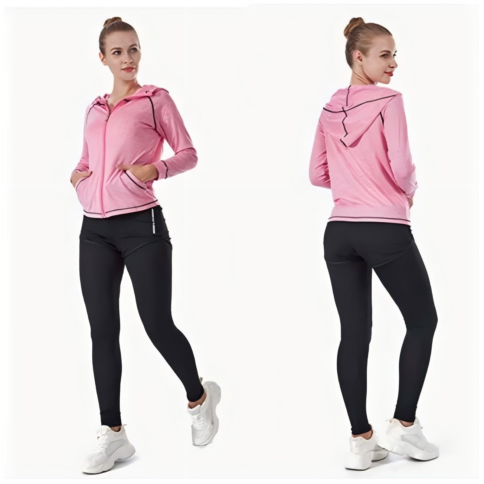 Survêtement Femme Ensembles Sportswear 5 Pièce Costumes de Sport Gym Yoga Athletisme Fitness Jogging Survêtement Tenue de Sport