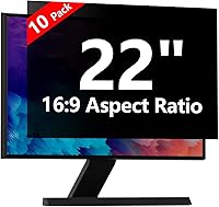 Vista 19 de Protector de pantalla de privacidad para computadora de 20 pulgadas con HP Dell Acer Asus Samsung LG y más, filtro de protección de seguridad
