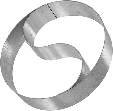 VALICLUD Stainless Steel Bakery Accessories Pastry Cutter Mold with Thick Sturdy Material and Easy to Clean Design, for Professional Cake Shop Baking and House-Warming Present