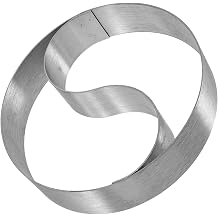 VALICLUD Stainless Steel Bakery Accessories Pastry Cutter Mold with Thick Sturdy Material and Easy to Clean Design, for Professional Cake Shop Baking and House-Warming Present