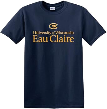 CreateMyTee | Univ of Wisconsin Eau Claire Official Logo T-Shirt |