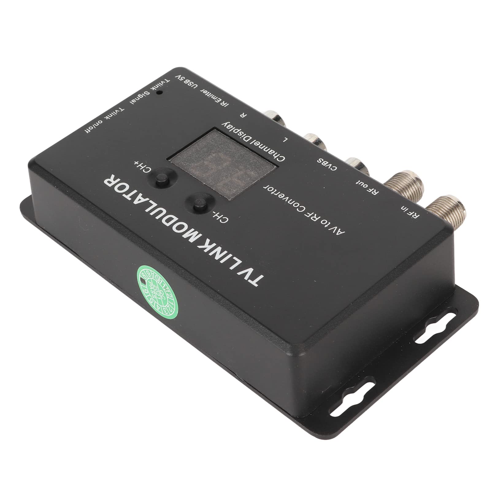 ZIZEV TV Link Modulator, PCB Circuit Design Plug and Play 471.25?885.25MHz Support PAL NTSC AV to RF Converter UHF with IR Return USB Cable for Set Top Box