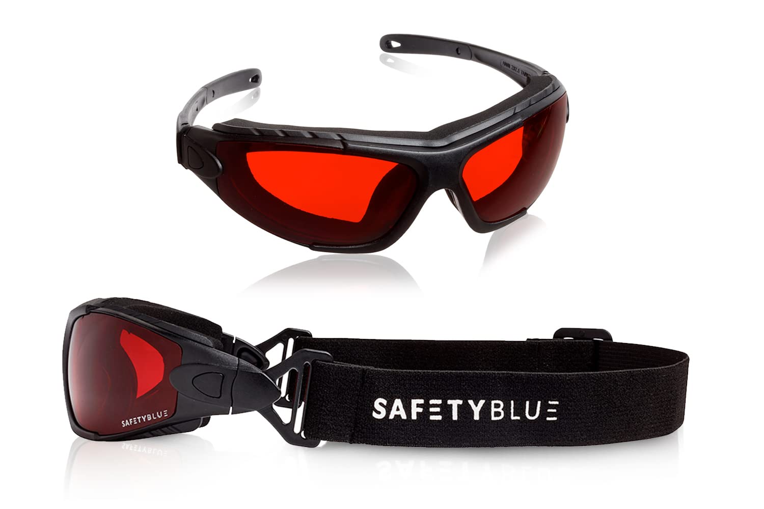 Deluxe Blackout Green & Blue Blocking Sleep Glasses