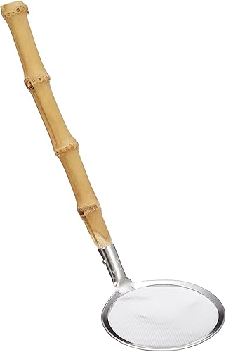 Endoshoji QAK03 - Extractor comercial, diámetro x longitud del mango 2.874 x 9.055 in, unidad principal, acero inoxidable 18-8, mango, bambú