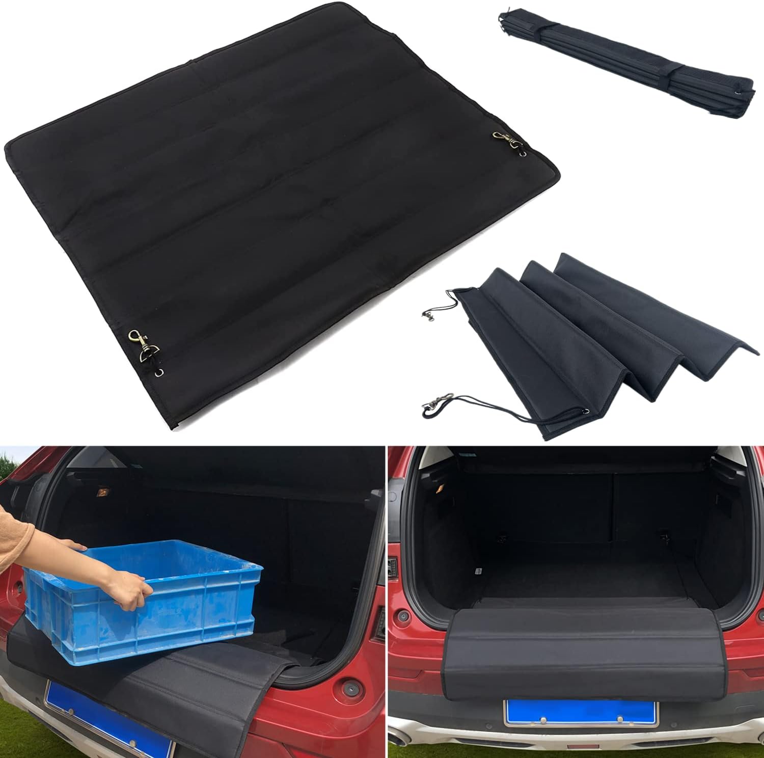 bangminda Car Bumper Protector For Dog, Pet Boot Liner Mat Waterproof ...