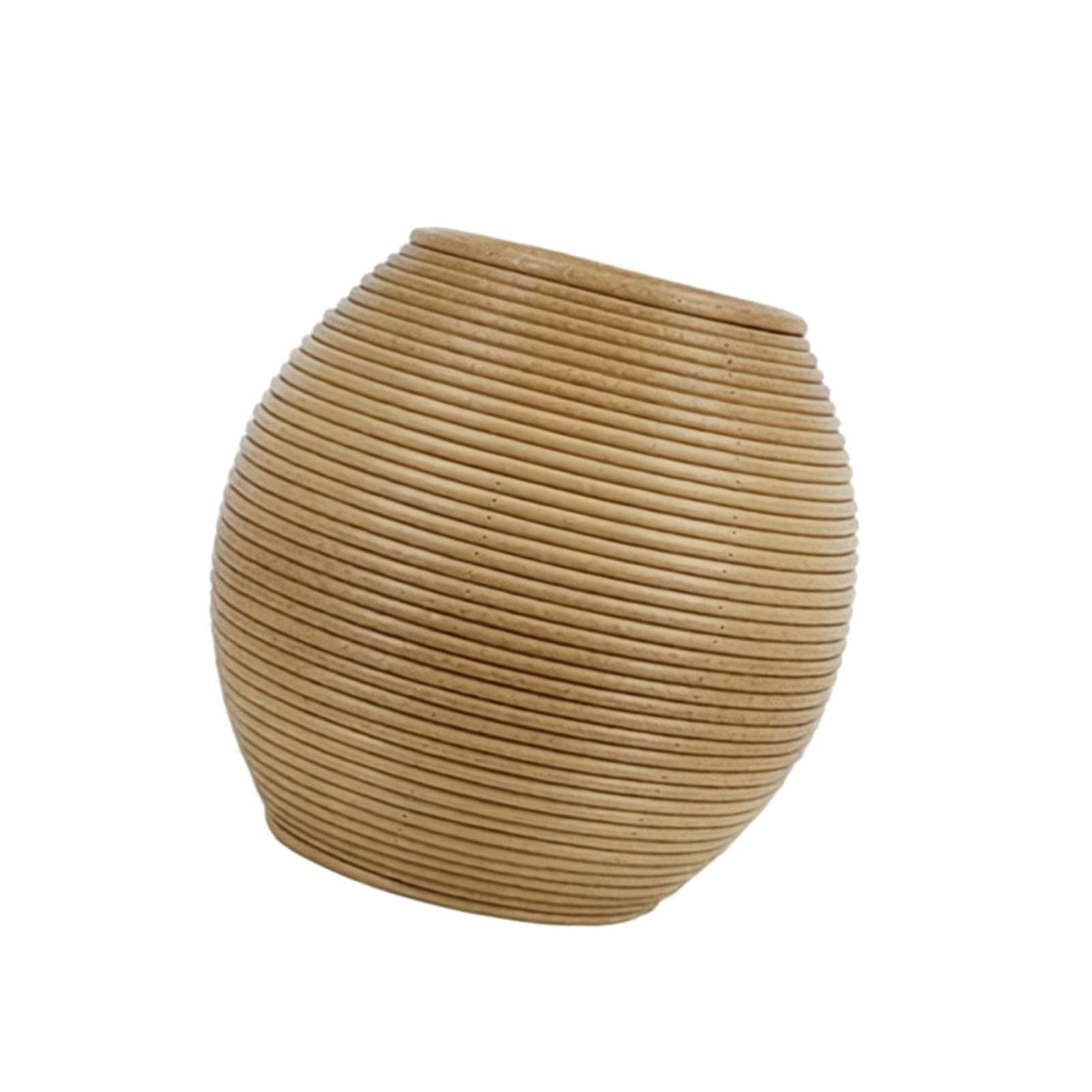 Rattan Vases Hand Woven Flower Vases Decorative Vase Dried Flower Vase Decorations for Wedding Home Offices Decors Rattan