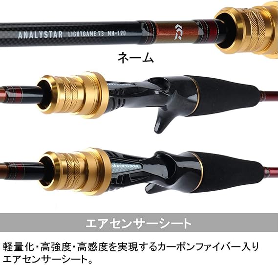 タイラバAbuGarciaベイトリールとダイワ船竿アナリスターライトゲーム