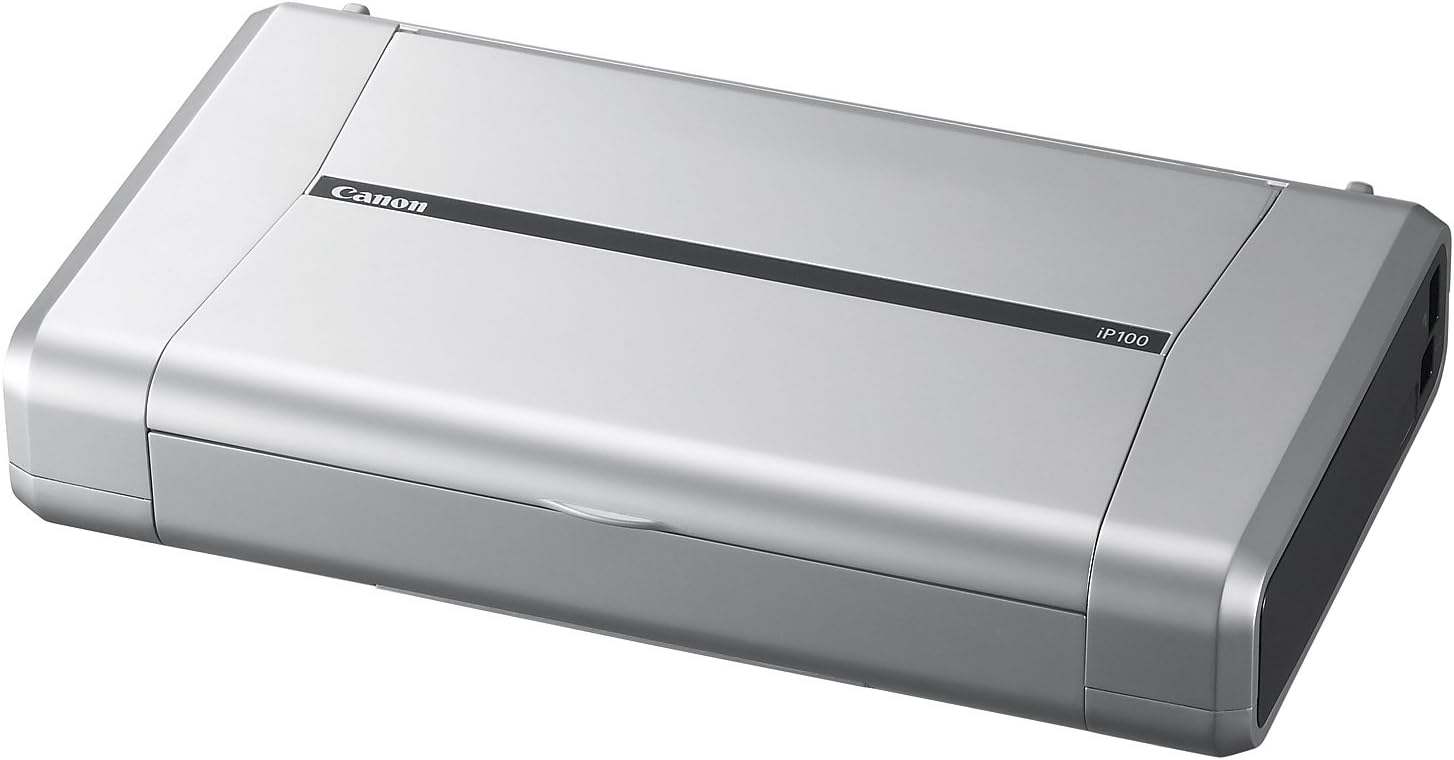 Canon Pixma iP100 Mobile Inkjet Photo Printer with Battery