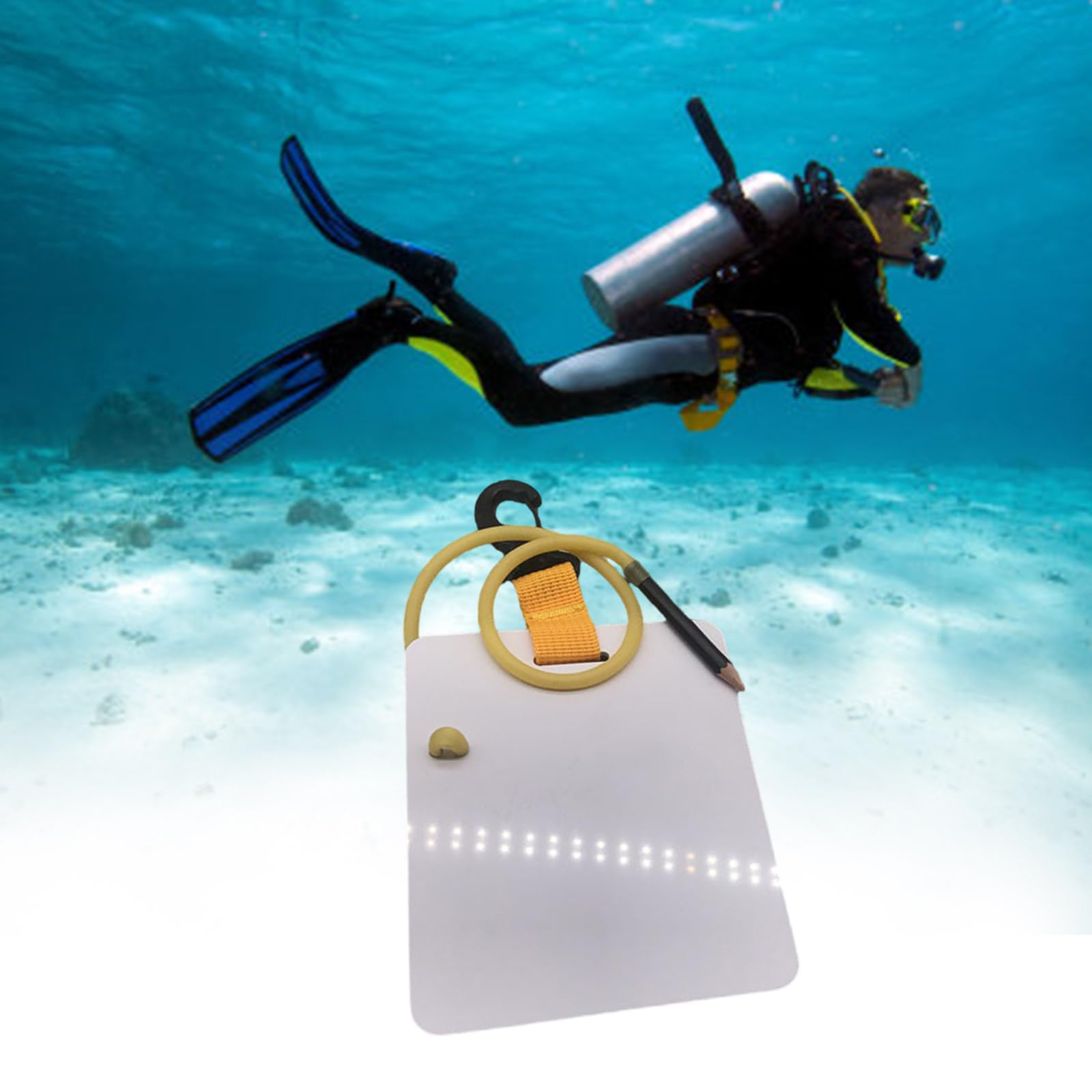 ZEXKENS Scubas Diving Writing Plate Diving Wordpad Underwater Writing Board for Water Sport Diving Swimming Accessories