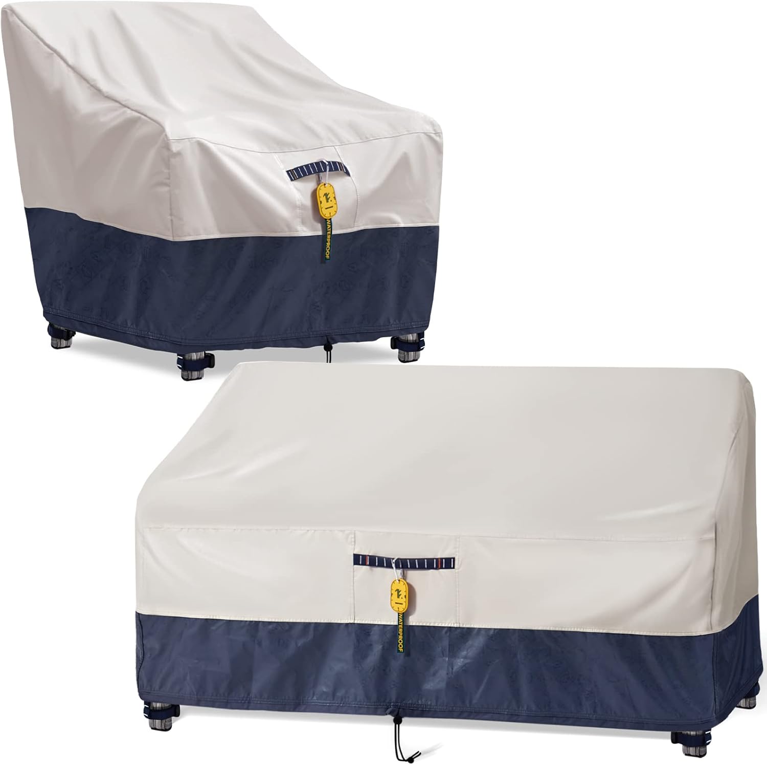 Time Forest Patio Chair Covers & Patio Loveseat Cover