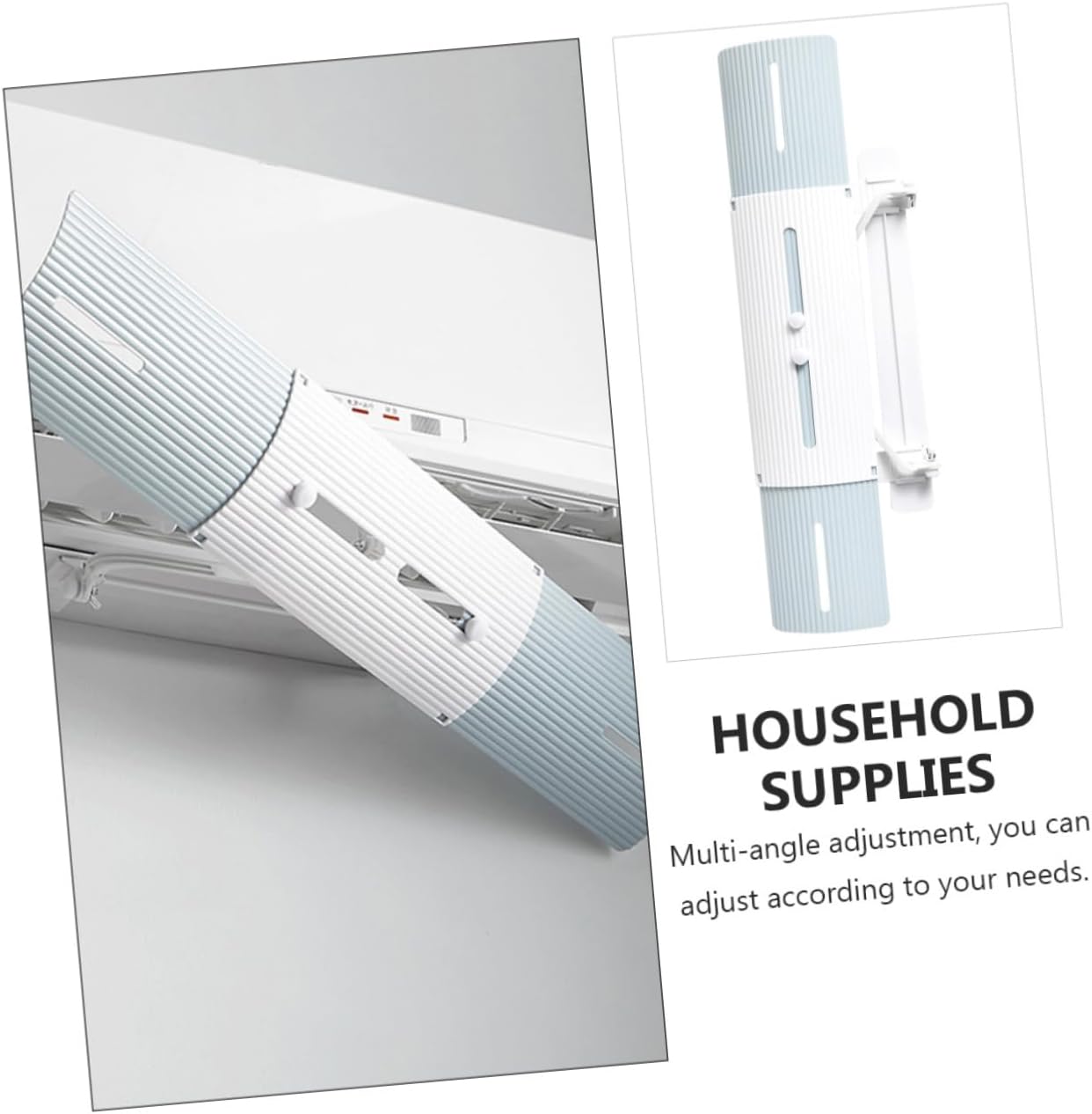 Zerodeko Pcs Family-Friendly Windscreen Baffle Air Conditioning Retractable Screen Multi-Angle for Better Sleep