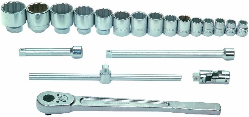 Kit de Herramientas Williams MSH-20TB 20 Piezas 3/4 Pulgada