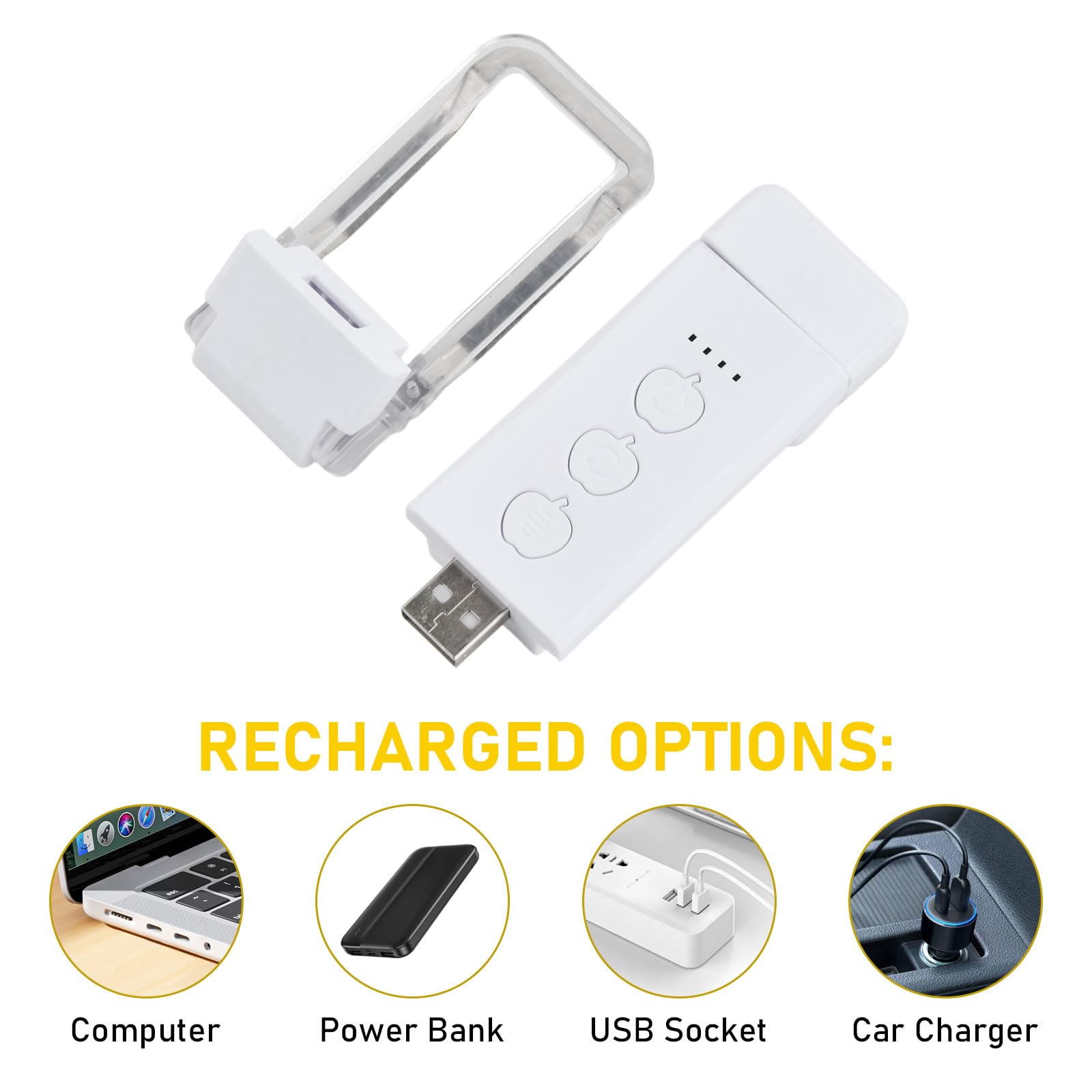 Luz de Lectura, Lámpara de Lectura Recargable USB con Pinzas, 9 LEDs & 3 Colores y 5 Niveles Brillos Continuamente Ajustables, Luz Lectura Libros Cama Regalo Amantes para Leer