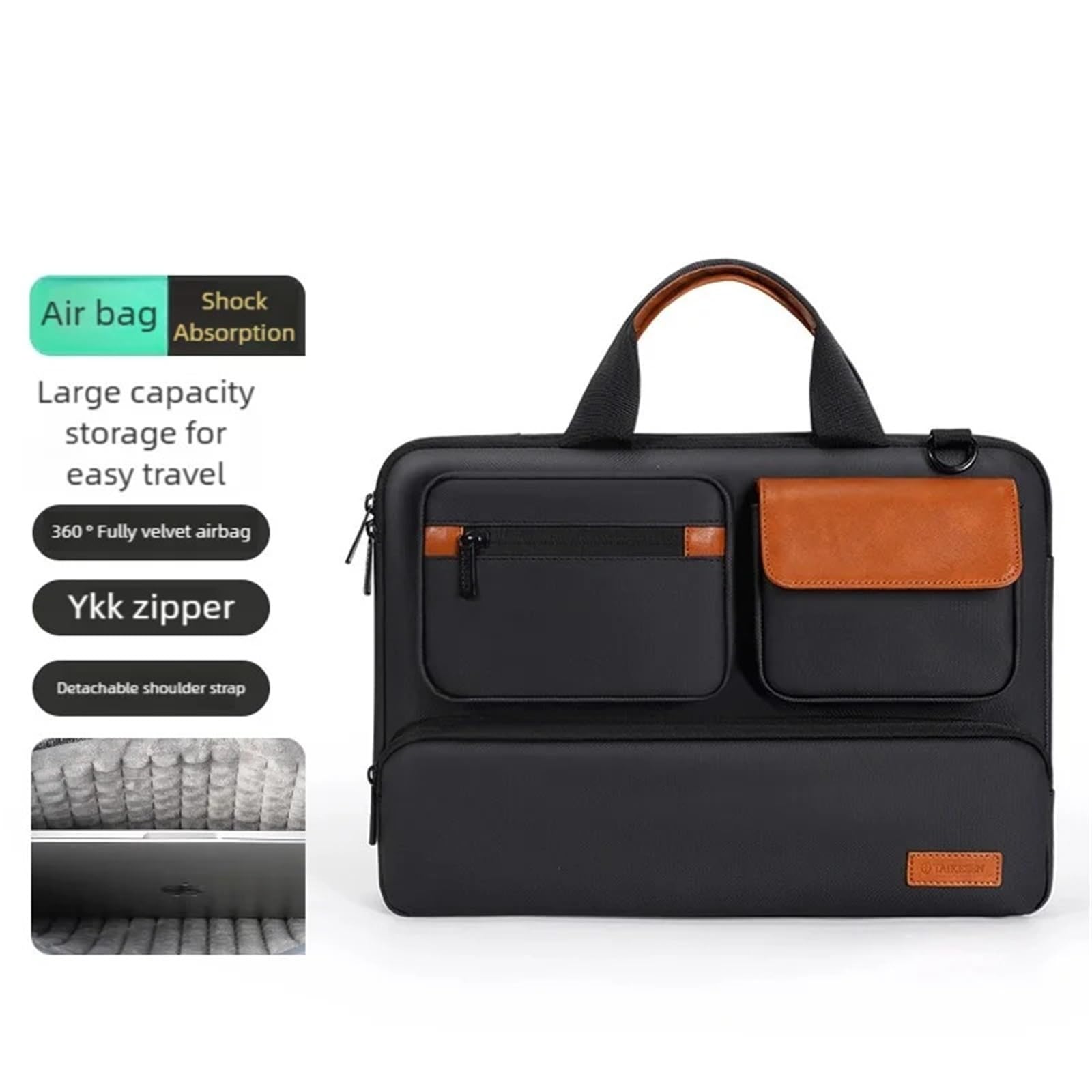 Valigetta 24 Ore Uomo Custodia for laptop Borsa for notebook for computer antiurto Valigetta da viaggio d'affari