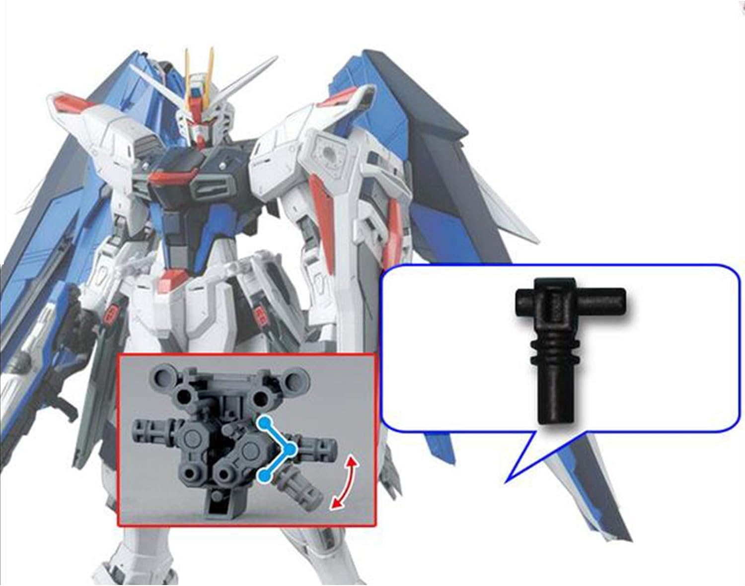 SHEAWA Części metalowe J4 Zamiennik do Freedom ver2.0 Justice Providence MG 1/100 Gundam akcesoria naprawcze