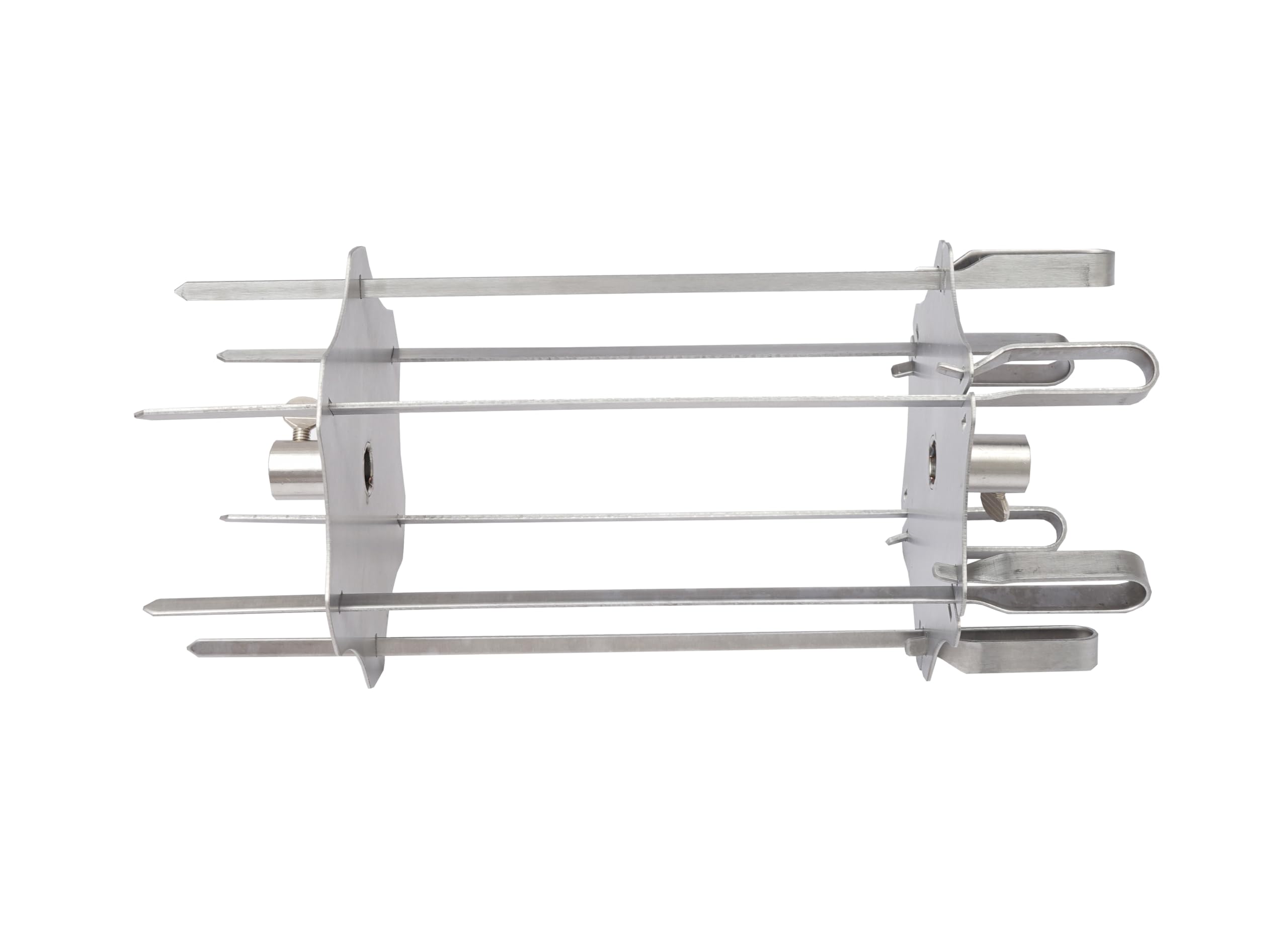 Set di spiedini per kebob per spiedini per spiedini per shish kebab e shawarma - Accessorio per barbecue adatto alla maggior parte dei sistemi di grill - Completo di 12 spiedini per barbecue