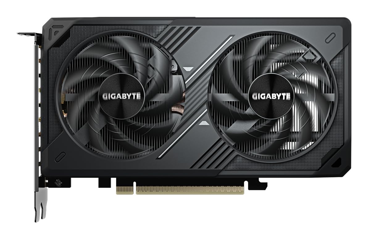 GIGABYTE GeForce RTX 5060 WINDFORCE Max OC 8G Carte Graphique – 8 Go GDDR7, 128 Bits, PCI-E 5.0, 2512 MHz Fréquence du processeur, 3 x DisplayPort, 1 x HDMI, NVIDIA DLSS 4, GV-N5060WF2MAX OC-8GD
