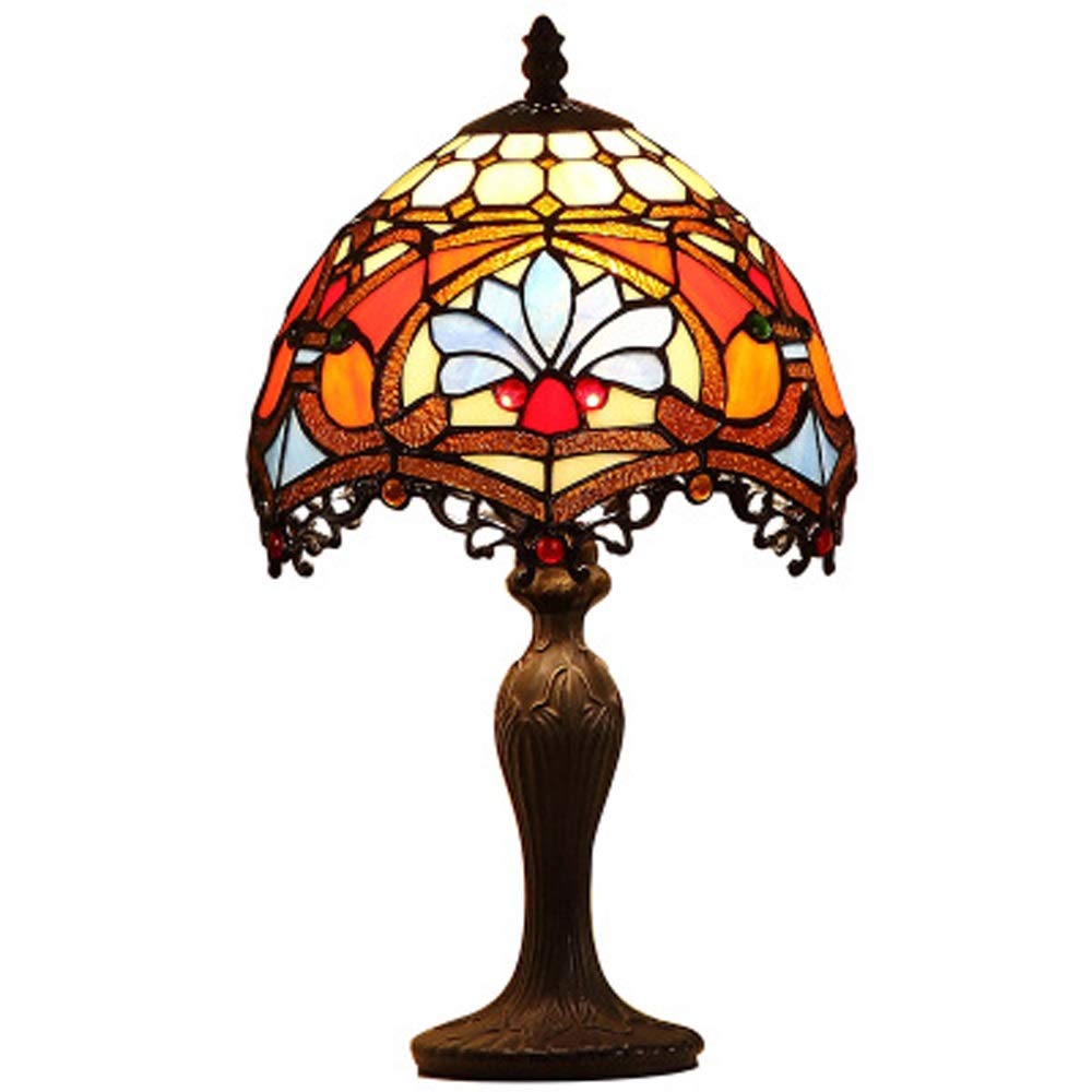 Lampe de table Tiffany élégante en verre créatif pour déco de mariage