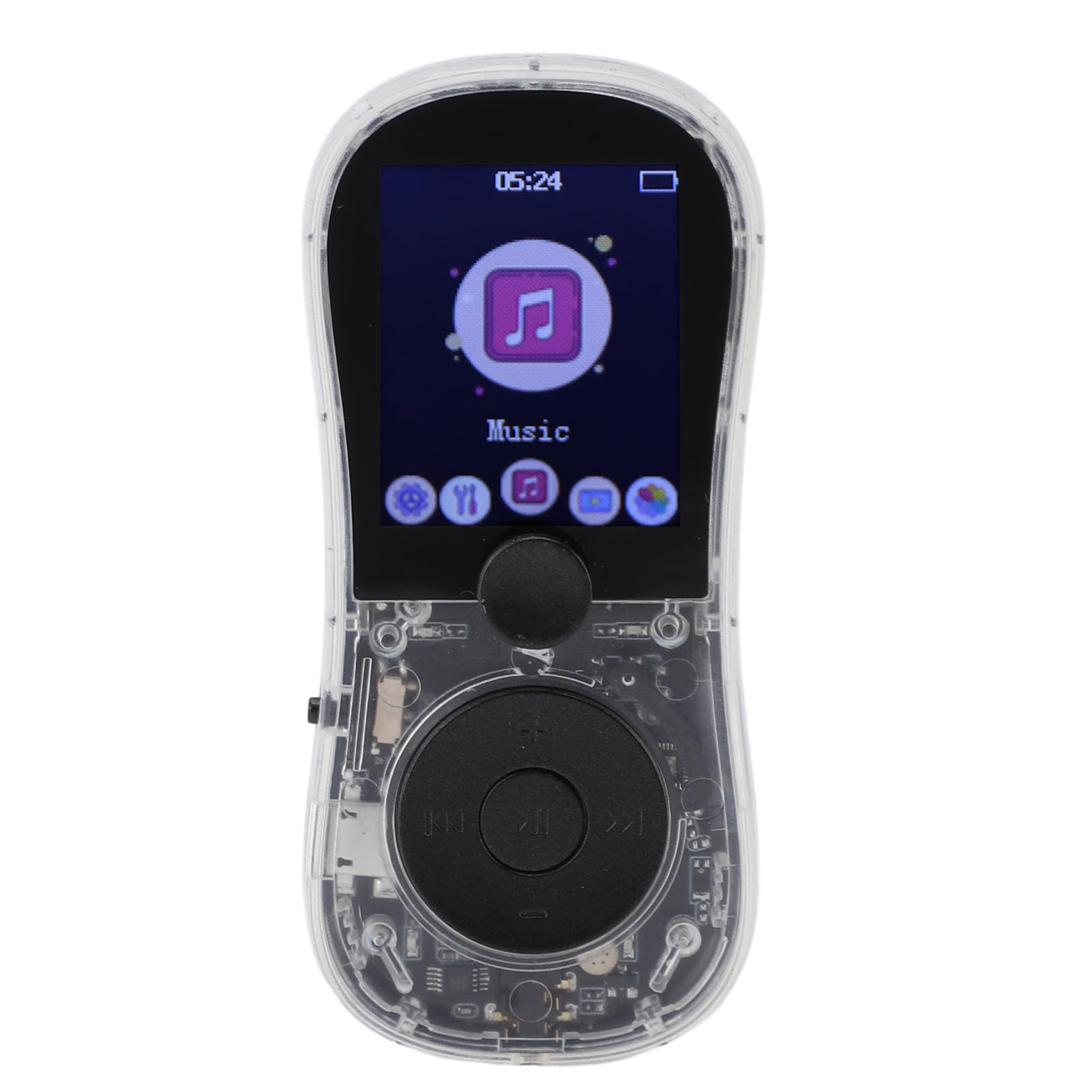 Portable Music Player Fingertip Gyroscope Design HiFi Stereo Sound MP3 MP4 Player for Kids and Elders with 1
